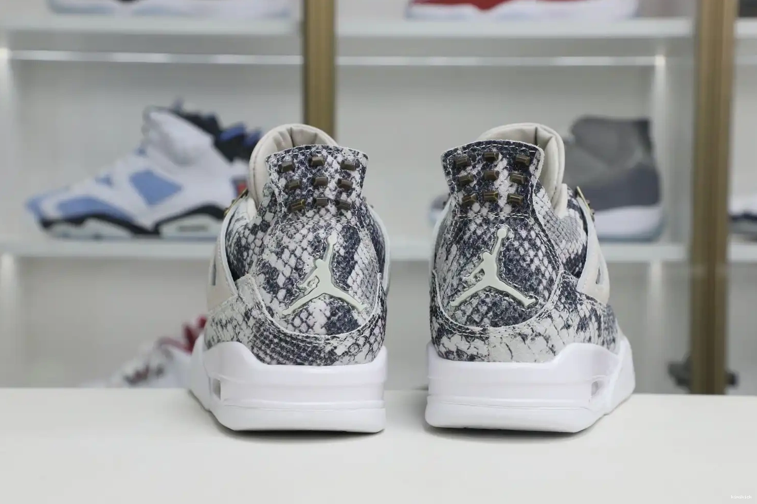 Jordan 4 snakeskin Air Jordan retro Kimikick 0620